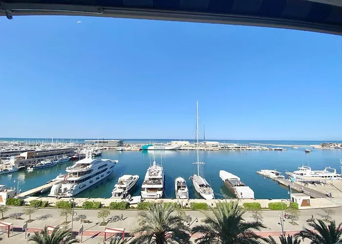 Apartamento Centro De Denia 1Ra Linea, Vistas Puerto Y Mar